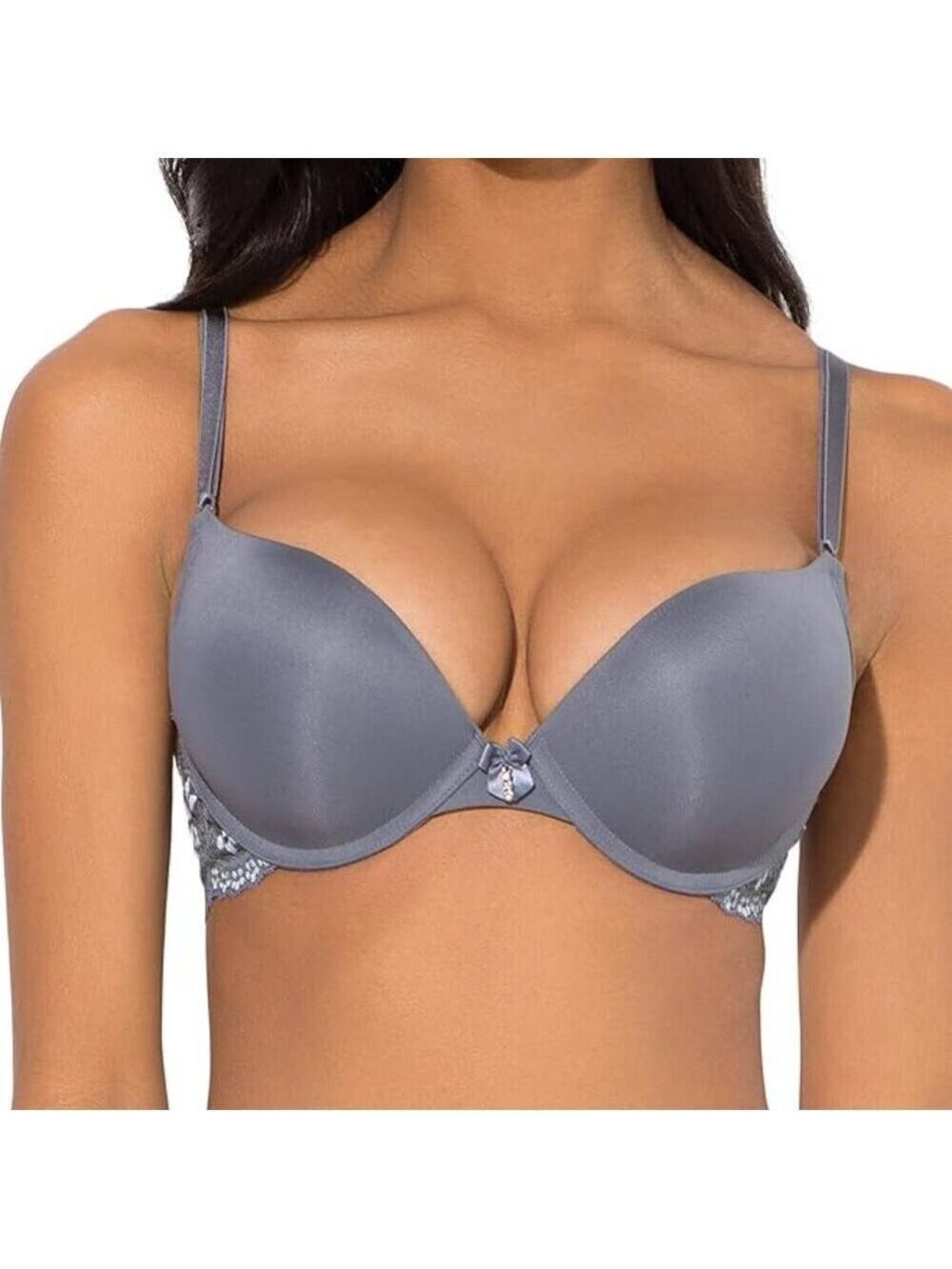 Smart & Sexy Women's Maximum Cleavage Underwire Push Up Bra 34A NWOT